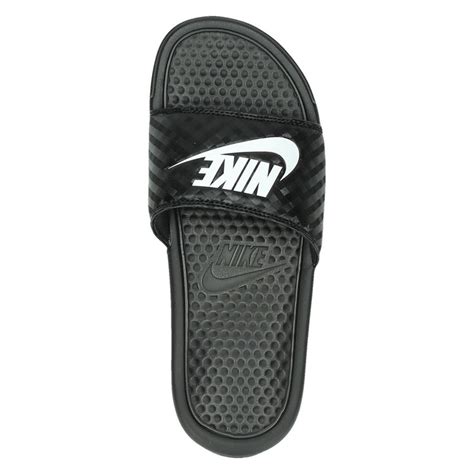 nike slippers zwart dames|Meer.